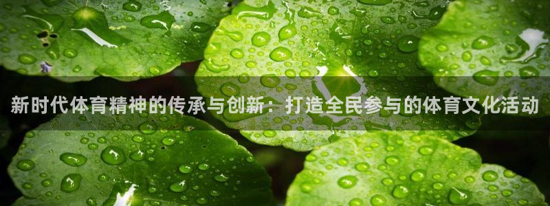 利记官网下载招商电话号码是多少：新时代体育精神的传承