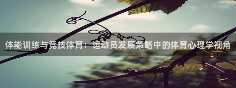 利记官网下载平台是正规平台吗安全吗：体能训练与竞技体
