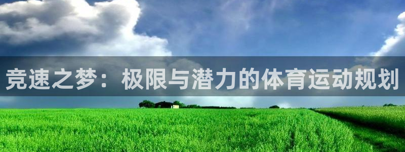 利记官网下载：竞速之梦：极限与潜力的体育运动规划